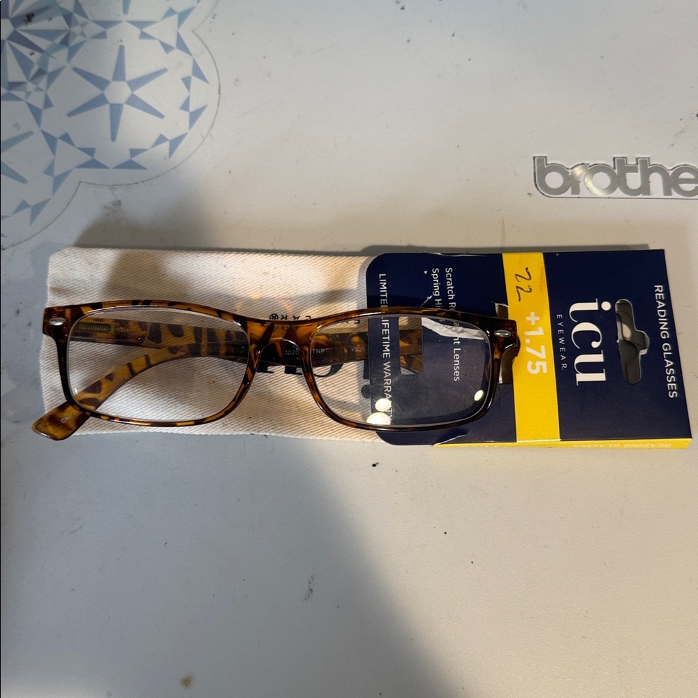 ICU Tortoise Reading Glasses